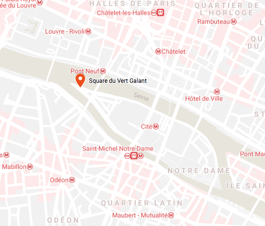 Map Square Vert-Galant