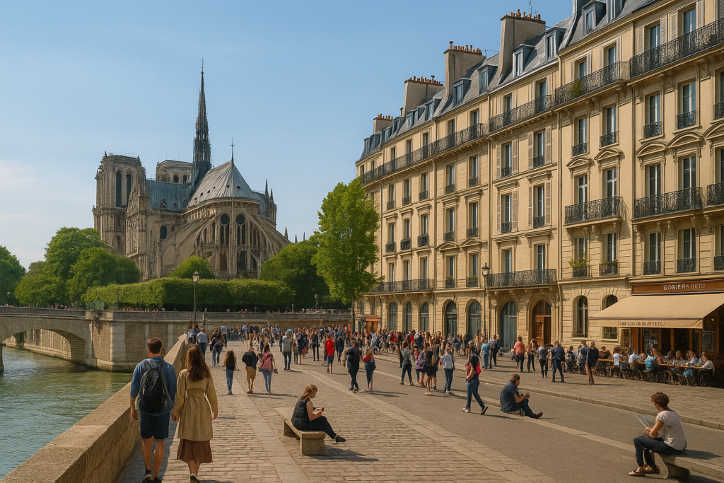ile de la cité touriste