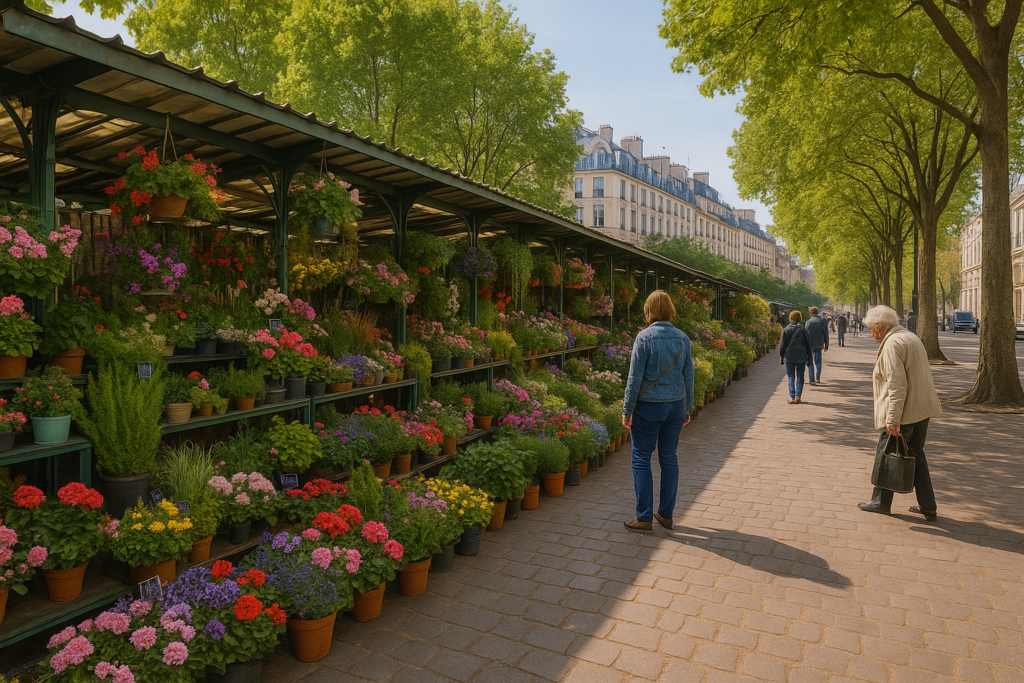 marché aux fleurs paris